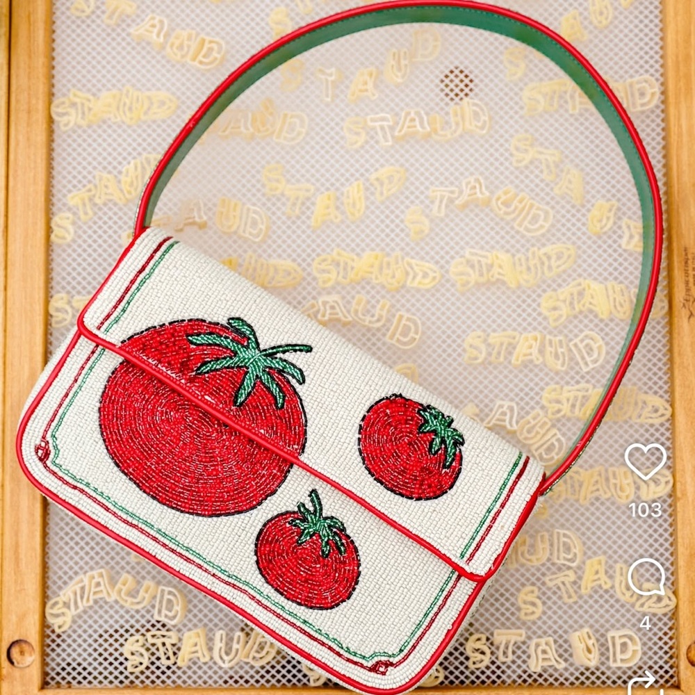 STAUD ๐
TOMATO TOMMY BAG NWT - Picture 3 of 12